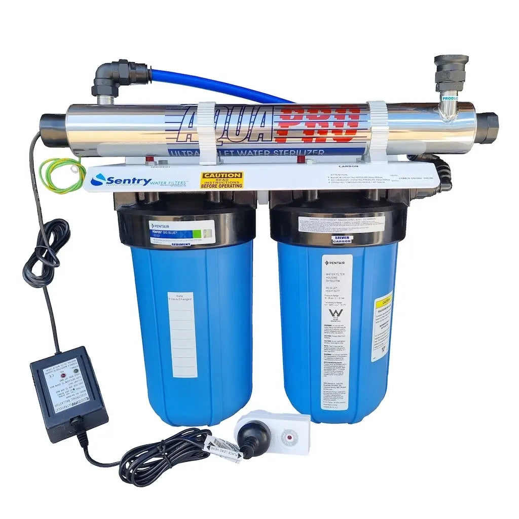 Small Home 20W UV Sterilising Rainwater Filter Ultra Violet House Tank Water Filters