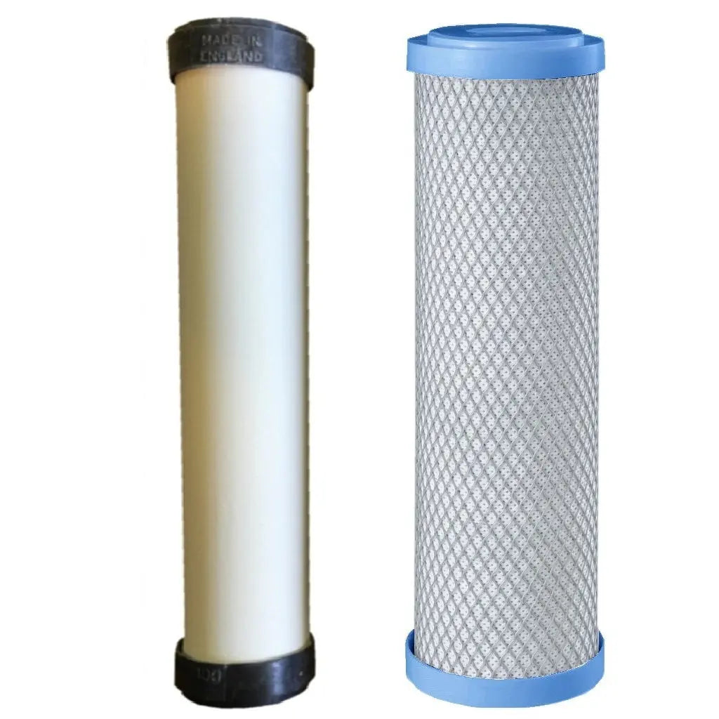 Sentry Water Filters replacement filters 10x2.5 ceramic sediment + carbon block heavy metals reduction