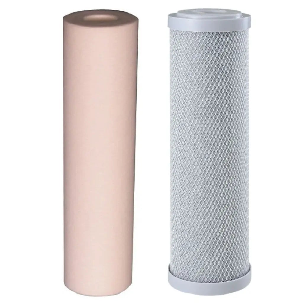 Sentry Water Filters replacement filters 10x2.5 sediment + carbon block silver infused antibacterial