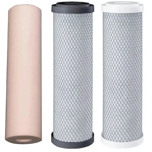 Sentry Water Filters 20x4.5 whole house home replacement filters sediment + LPD CBC + Carbonblock