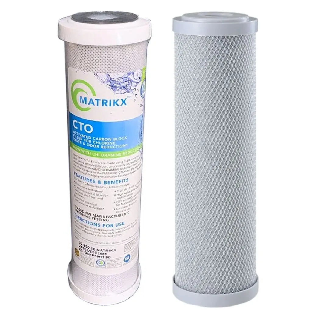 Sentry Water Filters Reverse Osmosis Filter Matrikx 5uM CTO chlorine silver infused antibacterial