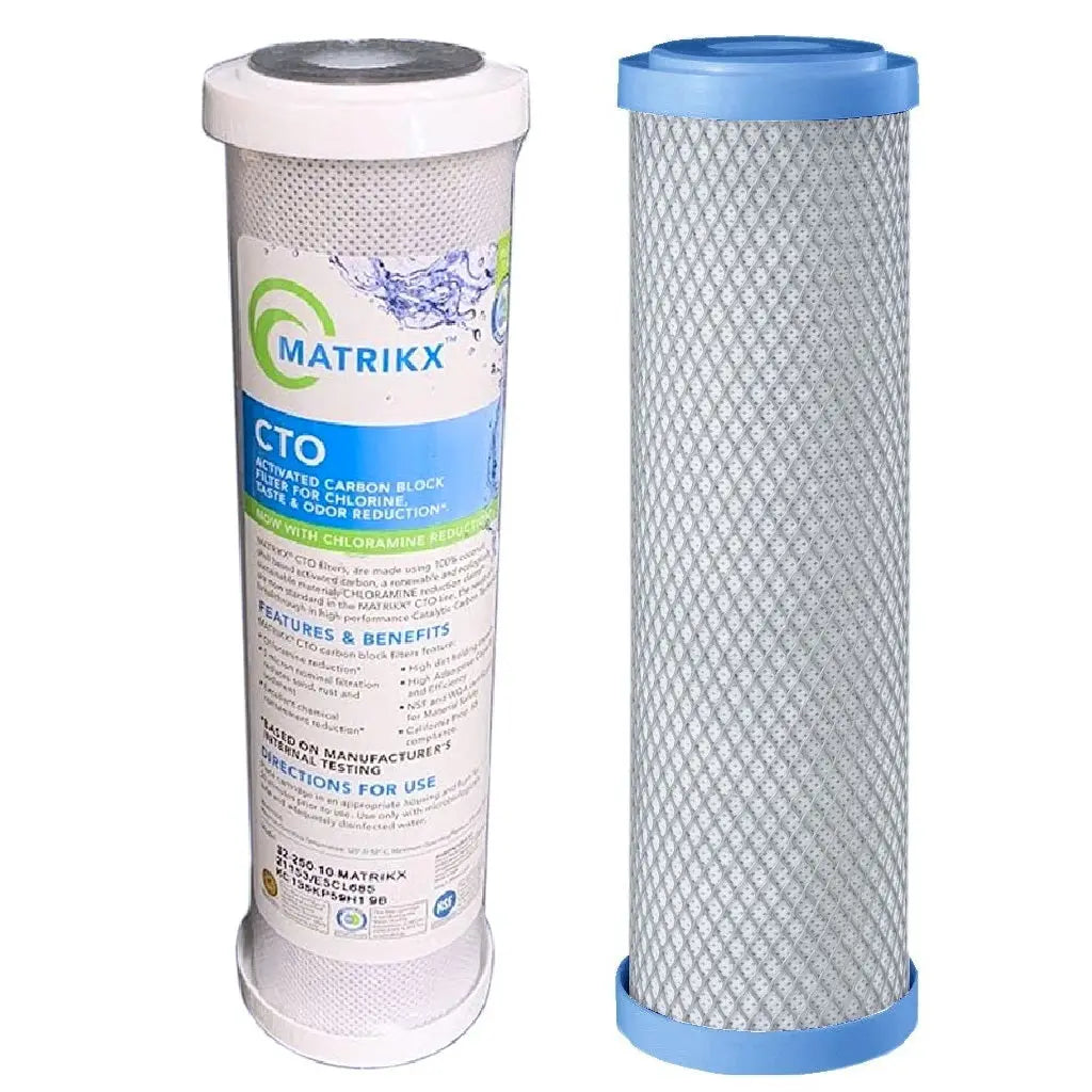 Sentry Water Filters Reverse Osmosis Filter Matrikx CTO Chlorine removal Heavy Metals reduction filter