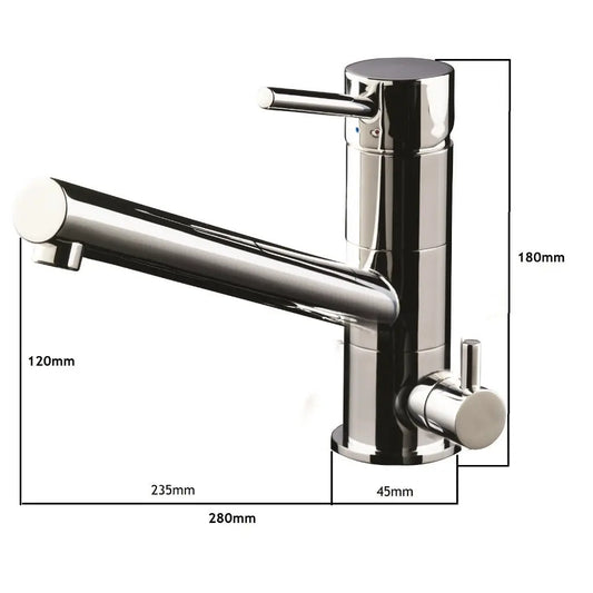 3-Way Mixer Tap Reverse Osmosis Filter RO Hot, Cold, Drinking Water Taps Sentry Water Filters