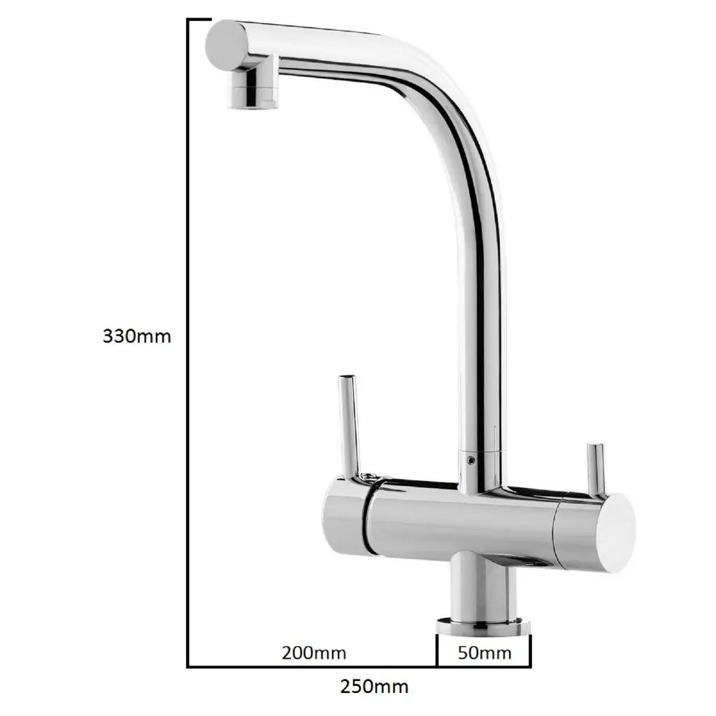 3-Way Mixer Tap Reverse Osmosis Filter RO Hot, Cold, Drinking Water Taps Sentry Water Filters