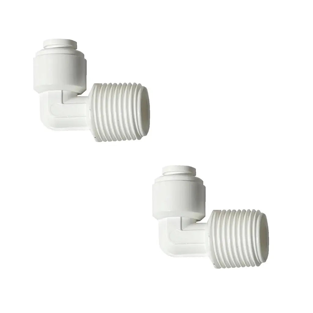 Sentry Water Filters Reverse Osmosis Quick fit connectors elbow 3/8" Male to 1/4" Tube