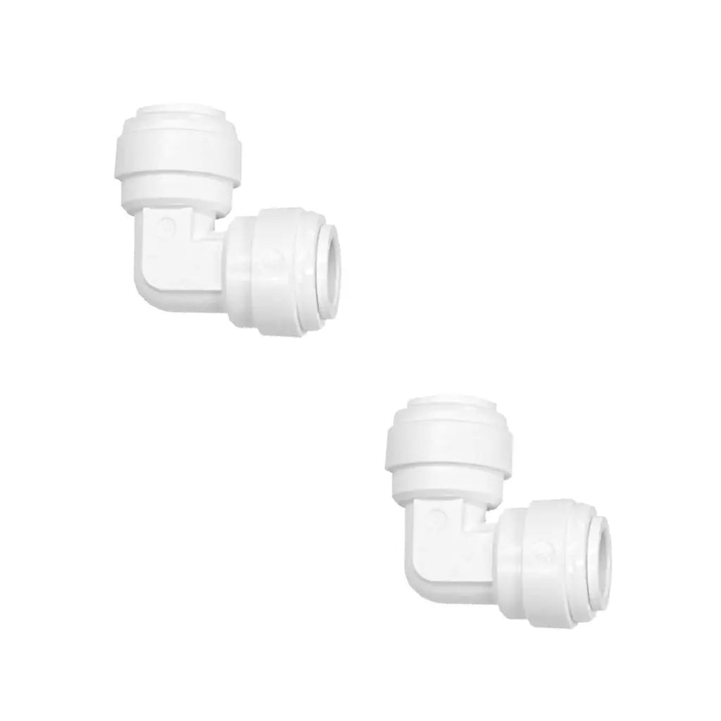 Sentry Water Filters Reverse Osmosis Quick fit connectors elbow 3/8" Tube to 3/8" Tube