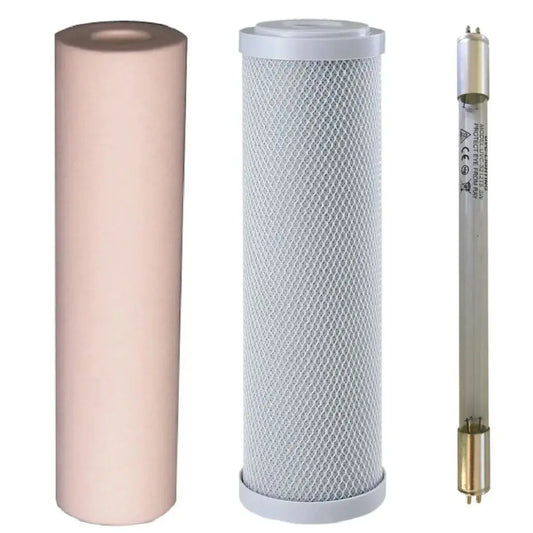 US3 SNU6W UV lamp 6w 2 pin 3.8lpm replacement filter sediment Silver carbon antibacterial