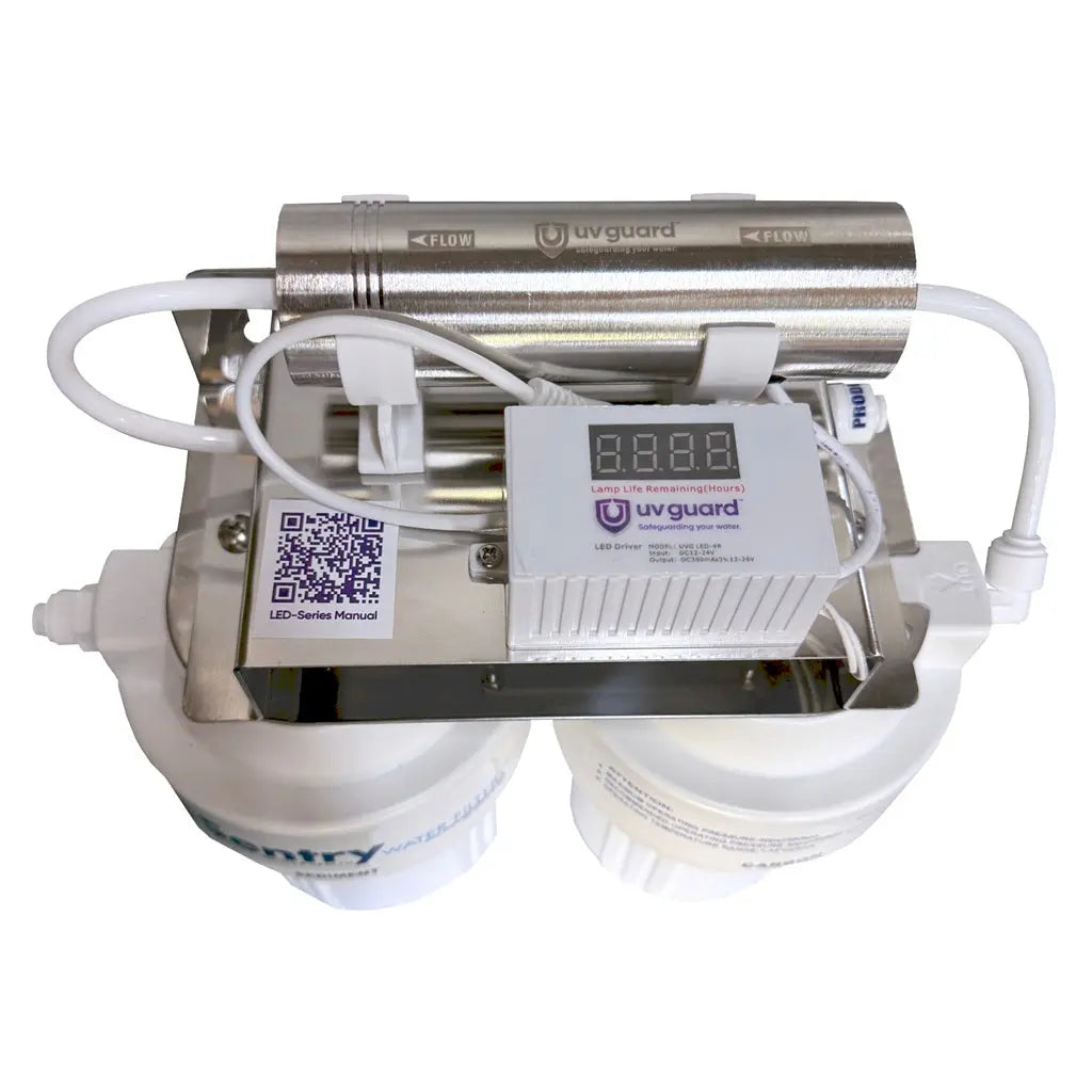 Sentry Water Filters 12v LED UV system birds-eye-view
