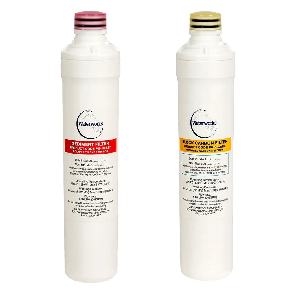 Waterworks Aquanet 5uM Sediment and 5uM Carbon Filter