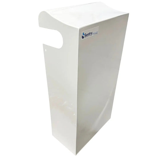 Big Blue Whole House Home Mains Water Filter System 20"X4.5" 45 view of double / twin protective BB cover Sentry Water Filters