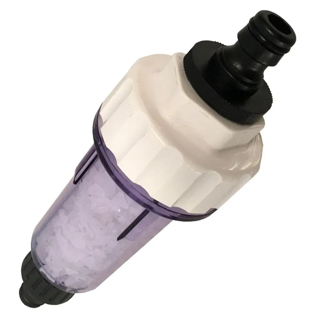 Caravan inline scale inhibiting filter