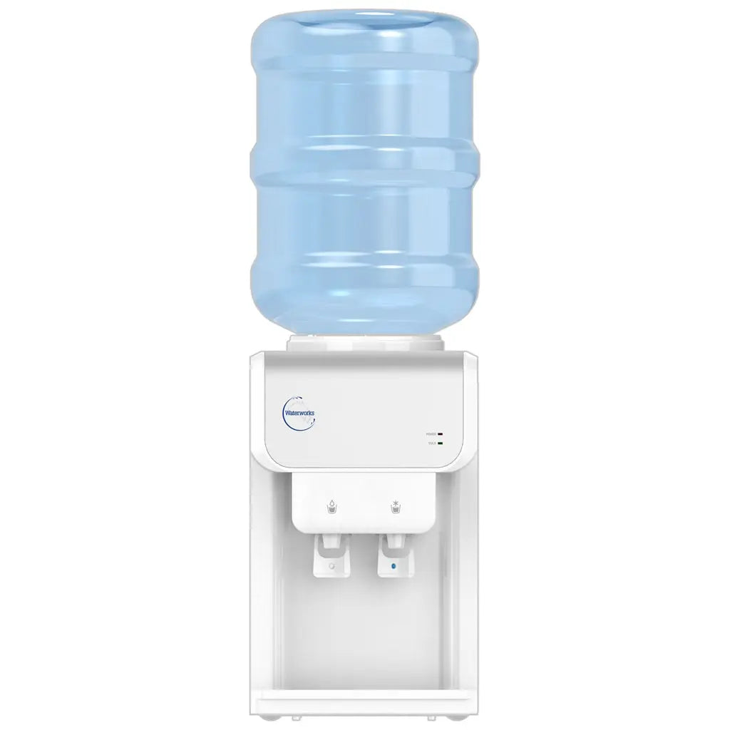 SB19 Waterworks Bench Counter Top Bottled Water Cooler Hot Cold + Filters Sentry Water Filters