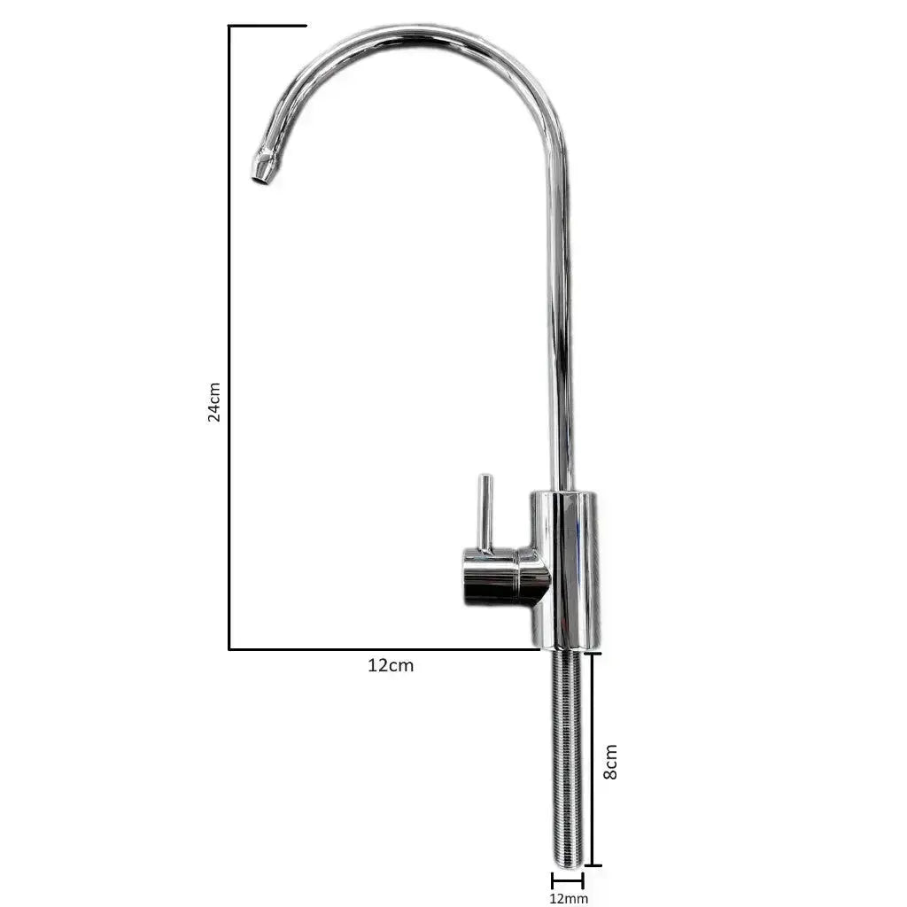 Faucet modern standard chrome water filter RO small drinking tap