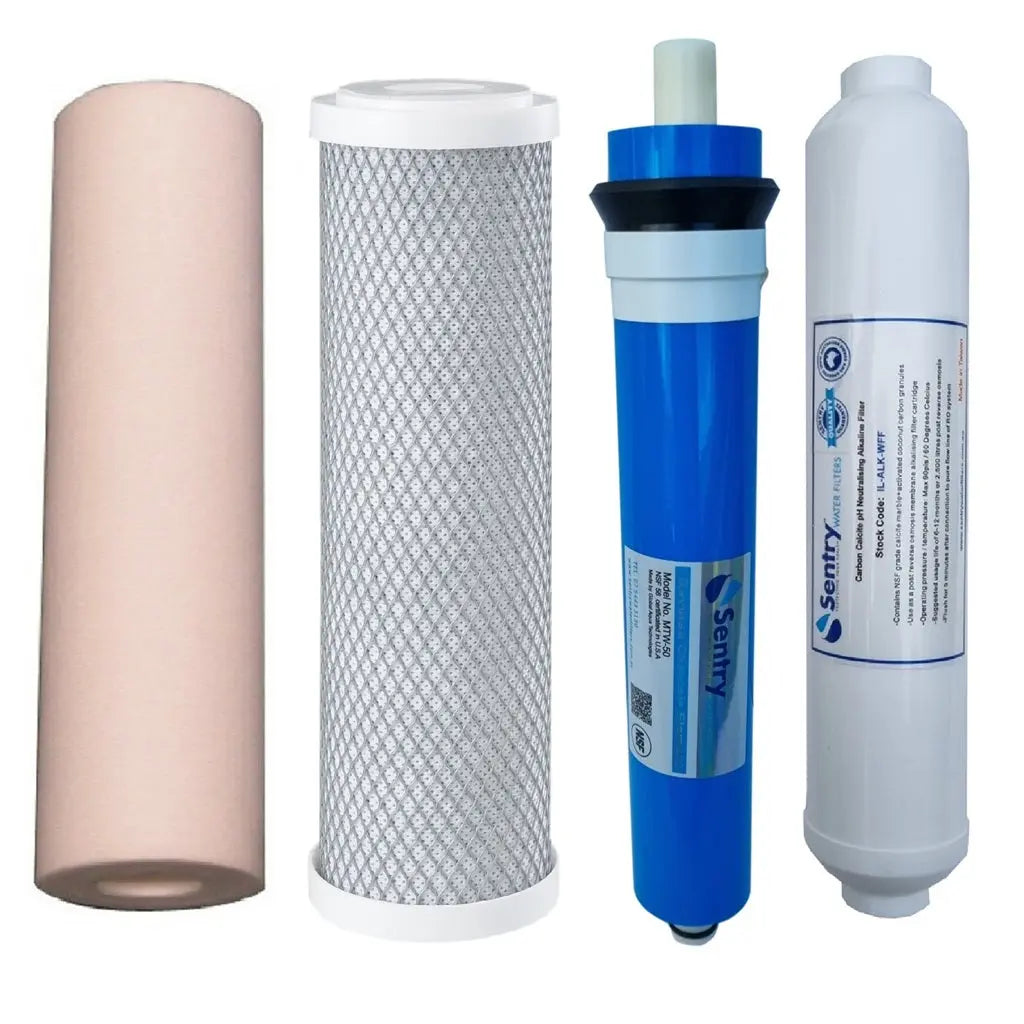 PRO4-G/A/N Reverse Osmosis Drinking Water Filters + RO Membrane Filter Sentry Water Filters