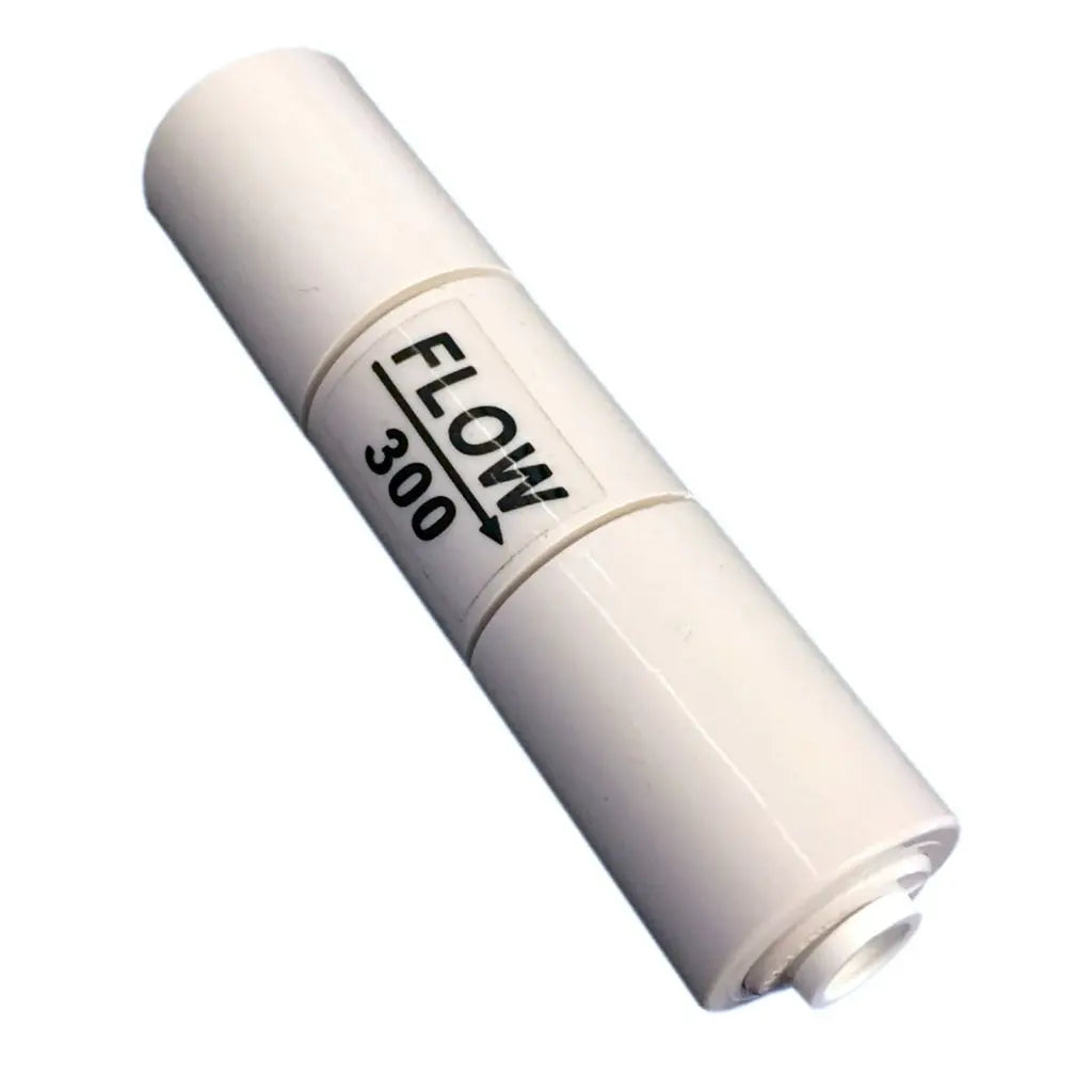 Flow restrictor RO reverse osmosis waste 300cc/min @ 60PSI