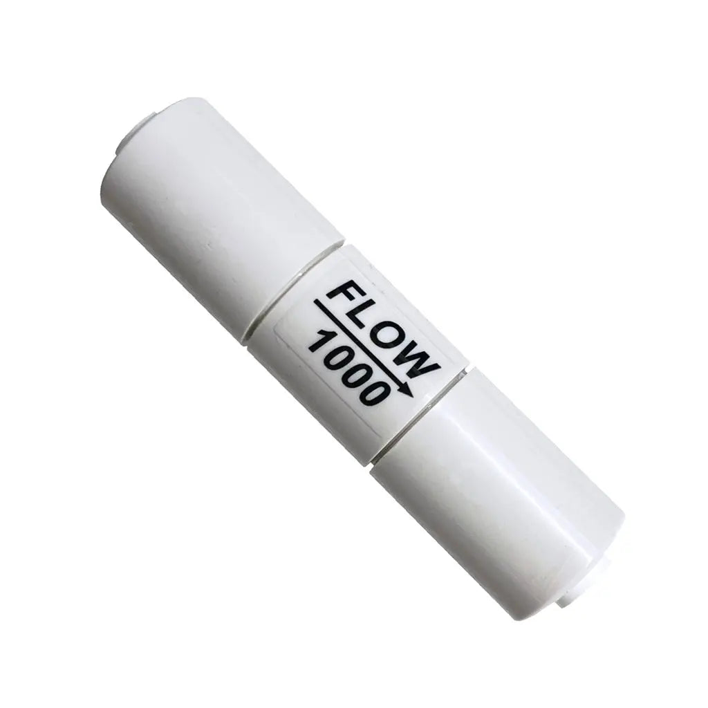 Flow restrictor RO reverse osmosis 1000cc/min @ 60 PSI