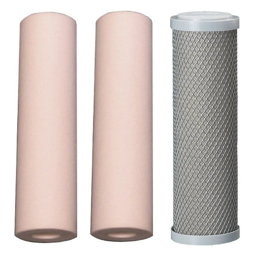 Triple 20"x4.5" Big Blue Replacement Whole Home Tank Water Filters Sentry Water Filters