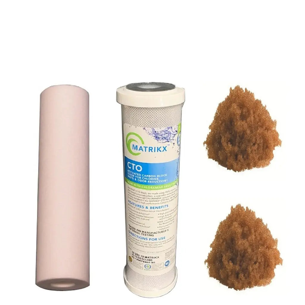 Sentry Water Filters Aquarium Fish Reverse Osmosis replacement Filter NO RO Membrane high volume pre-filters two DI resin refills PRO-4