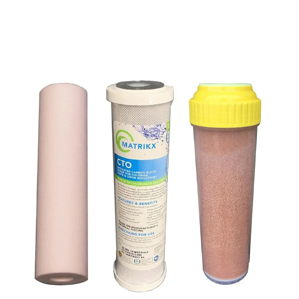 Sentry Water Filters Reverse osmosis filter PRO 4DJ high volume replacement filter pack with no RO membrane and DI resin cartridge