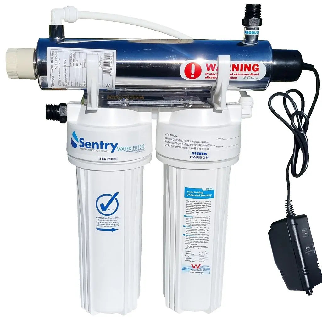 Sentry Reverse Osmosis Water Filters UV tank water filter system watermark housing