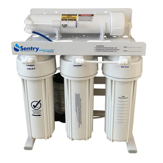 Sentry Water Filters ROPS4D Reverse Osmosis RO marine aquarium Solid White Housing unit