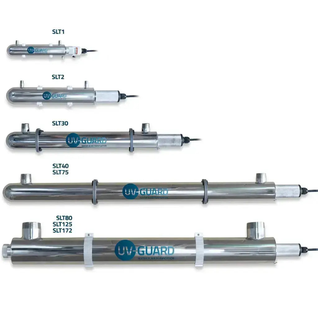 UVG SLT UV Ultra violet ultraviolet water filter steriliser range