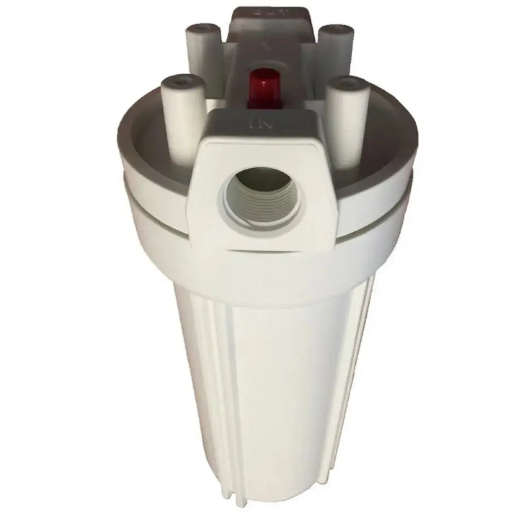 10x2.5 undersink housing white