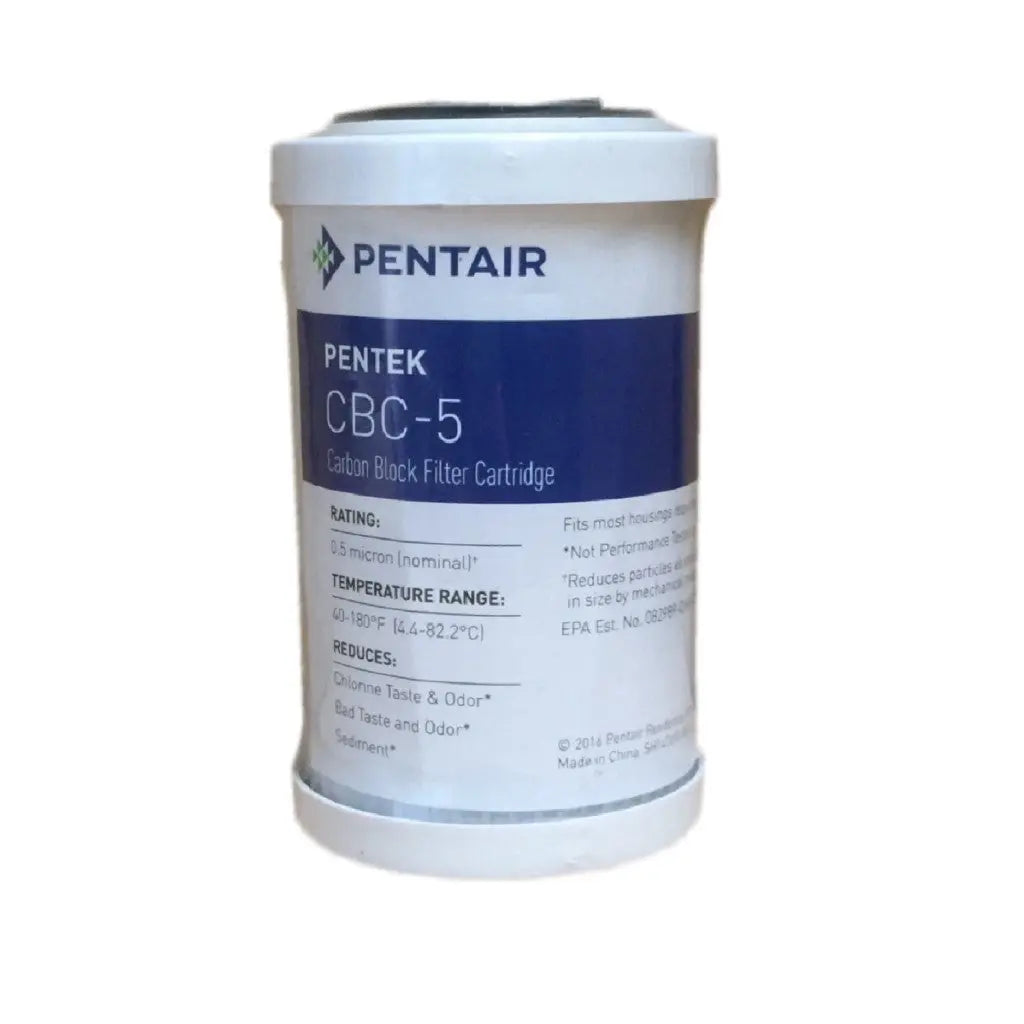 Pentair pentek CBC-5 5"x2.5" carbon block cartridge 0.5uM
