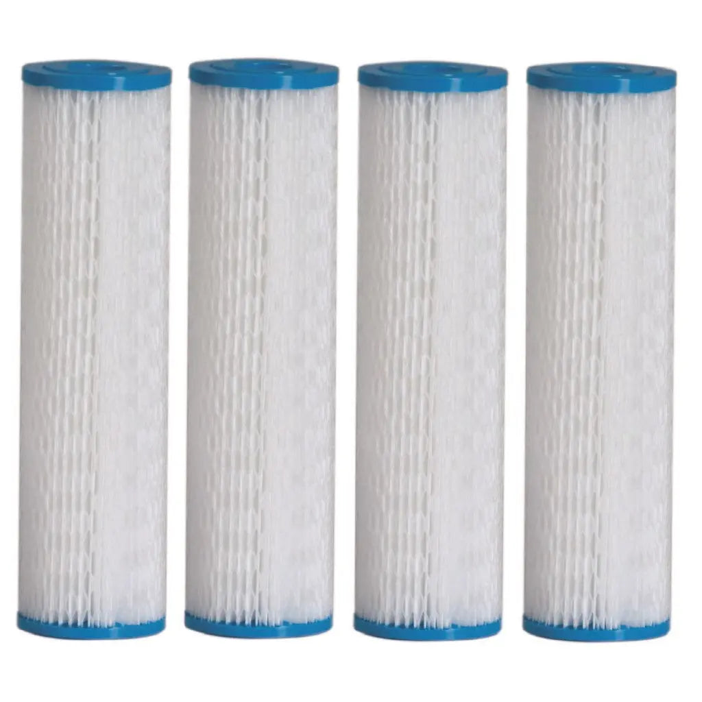 Pleated sediment water filter 10"x 2.5"x 4