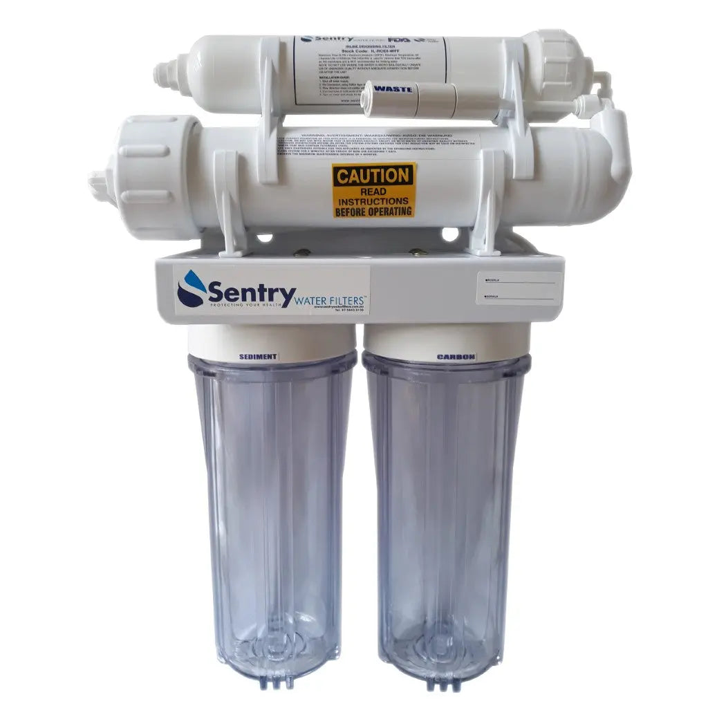 Pro 4D reverse osmosis water filter clear system sentry