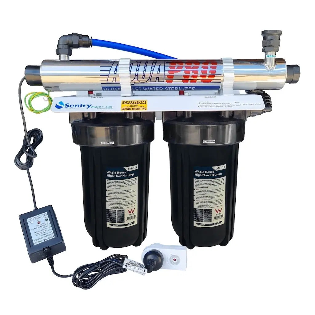 Small Home 20W UV Sterilising Rainwater Filter Ultra Violet House Tank Water Filters