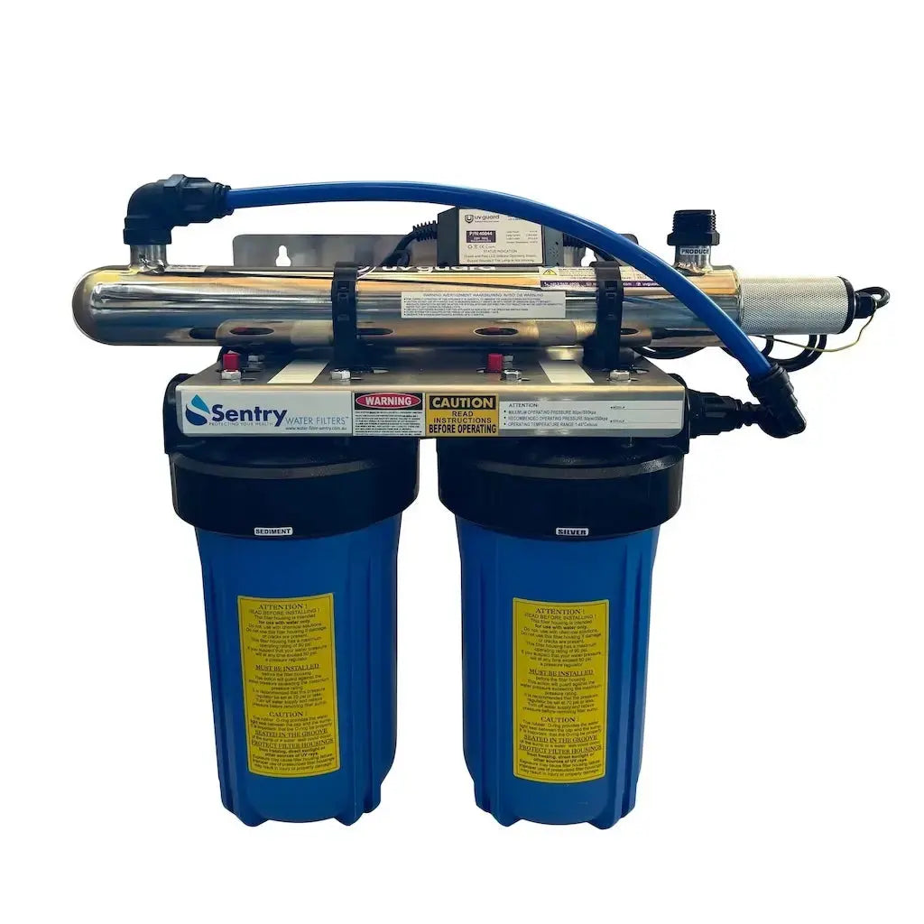 Small Home 30W UV Sterilising Rainwater Filter Ultra Violet House Tank Water Filters Sentry Water Filters