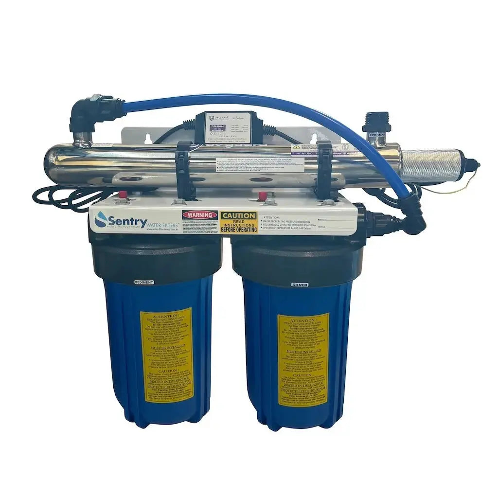 Small Home 30W UV Sterilising Rainwater Filter Ultra Violet House Tank Water Filters Sentry Water Filters