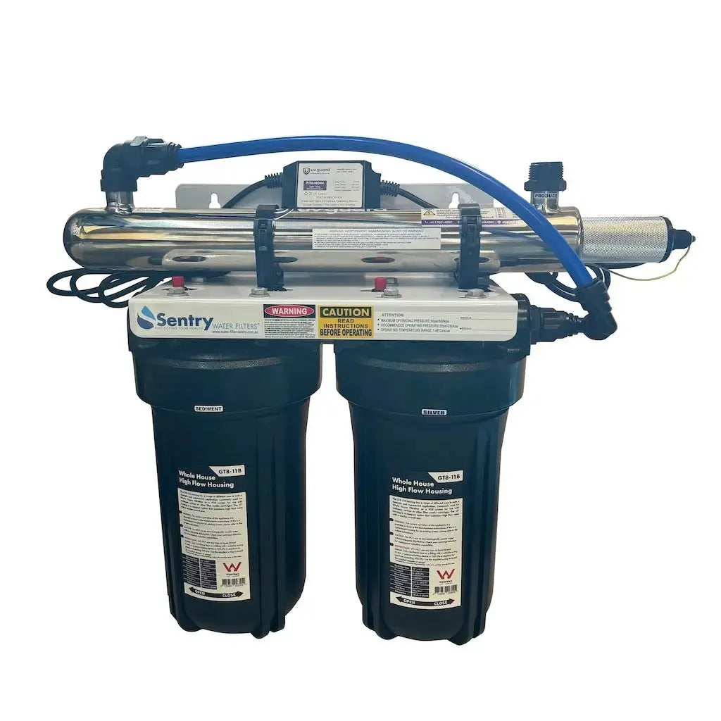 Small Home 30W UV Sterilising Rainwater Filter Ultra Violet House Tank Water Filters Sentry Water Filters