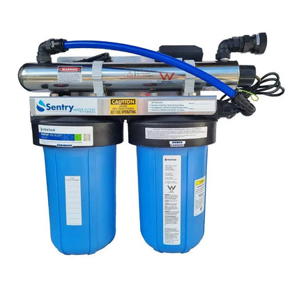 Small Home 30W UV Sterilising Rainwater Filter Ultra Violet House Tank Water Filters Sentry Water Filters