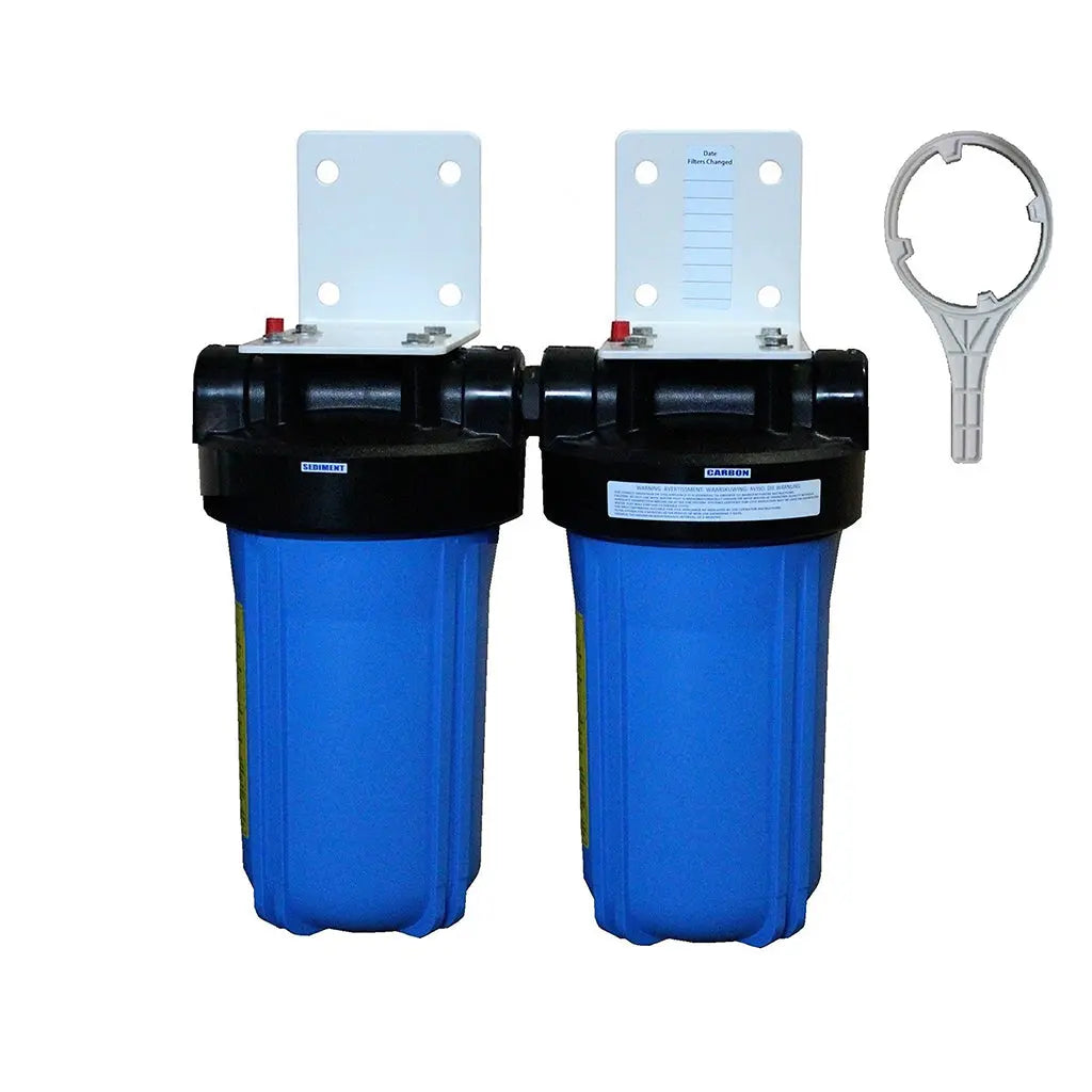10"x4.5" Small Home | Whole House Water Filters | Sediment + Chlorine
