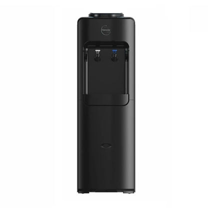 Cooler D26 Waterworks Black Ambient cold mains filtered water front view