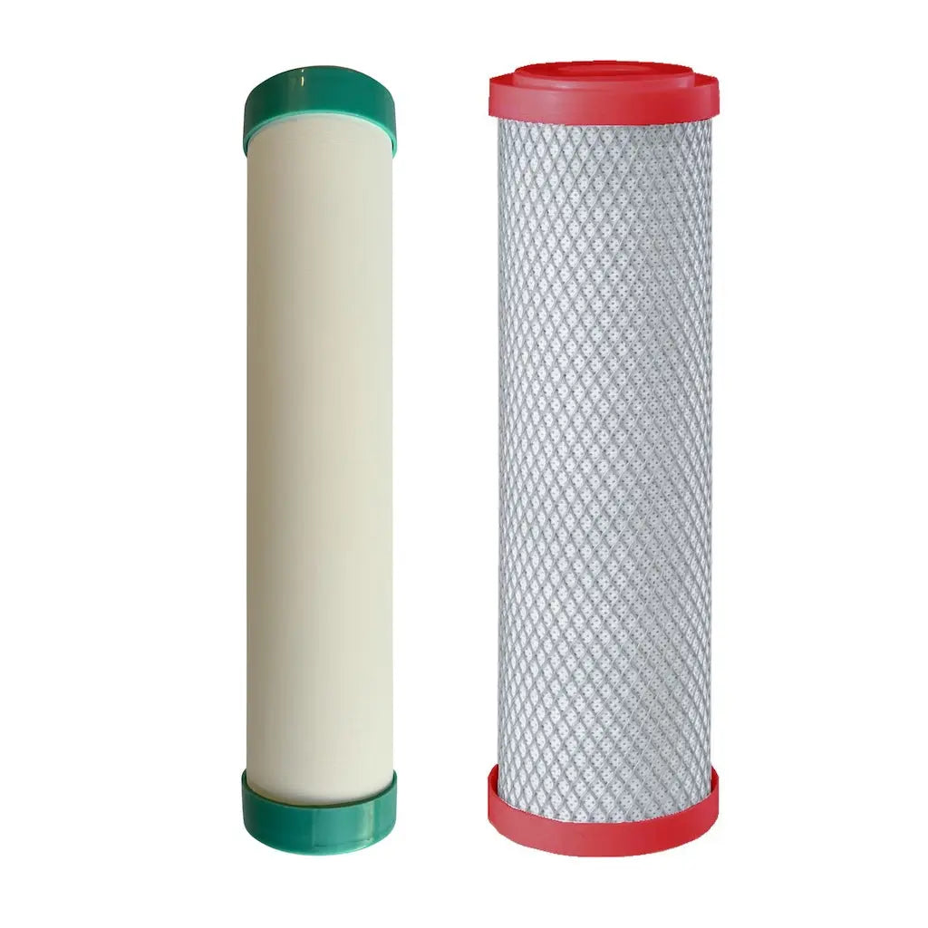 10"x2"/2.5" Sediment Ceramic Carbon PFAS PFOA Metals Water Filters