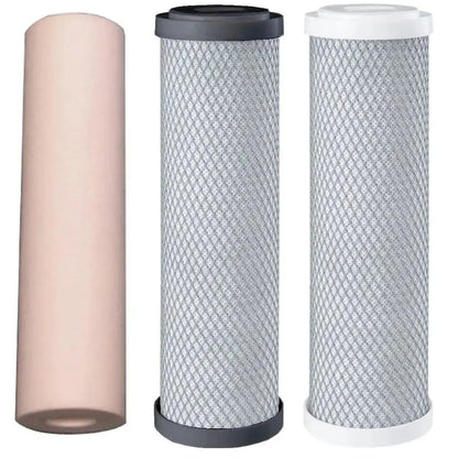 Sentry Water Filters 20x4.5 whole house home replacement filters sediment + LPD CBC + Carbonblock