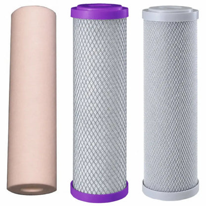 High Volume Triple 20"x4.5" Replacement Whole House Mains Water Filters