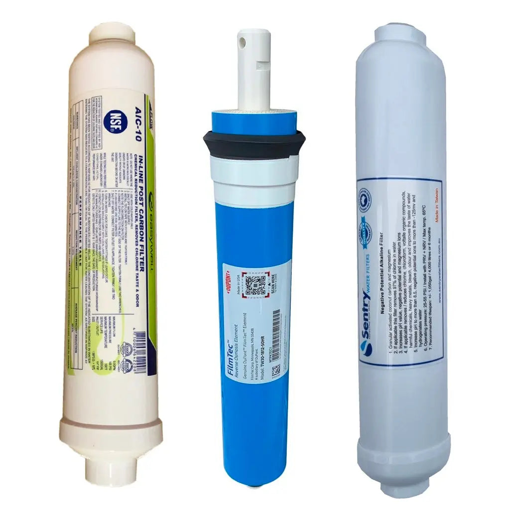 HRO Filters Reverse Osmosis Water Filters with Filmtec RO membrane Standard Volume 3A