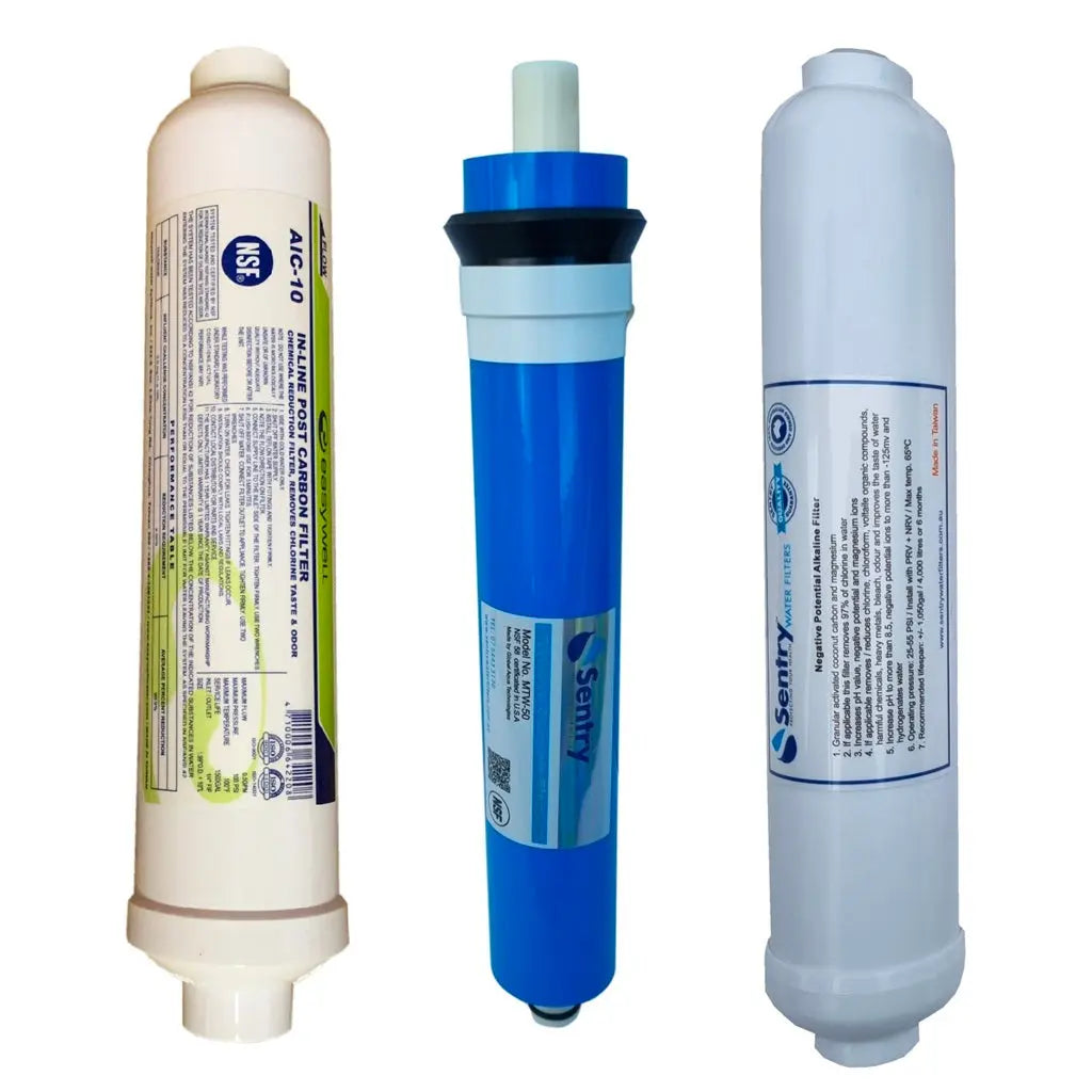 HRO Filters Reverse Osmosis Water Filters with Sentry RO membrane Standard Volume 3A