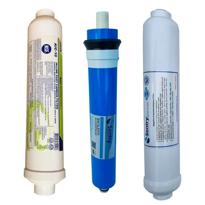 HRO Filters Reverse Osmosis Water Filters with Sentry RO membrane Standard Volume 3A