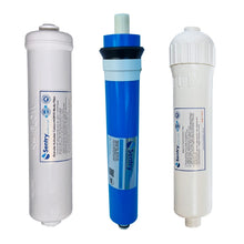 Load image into Gallery viewer, HRO 3AJ premium hand-held high volume alkalising reverse osmosis replacement filter pack with sentry membrane