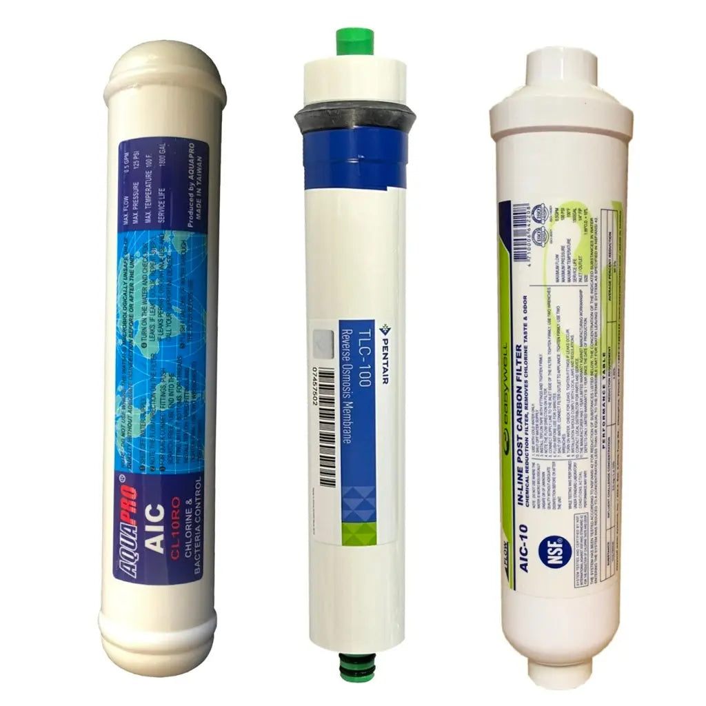 HRO Filters Reverse Osmosis Water Filters with Pentek RO membrane High Volume 3G