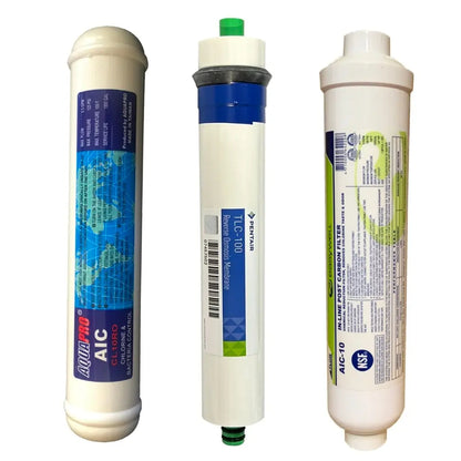 HRO Filters Reverse Osmosis Water Filters with Pentek RO membrane High Volume 3G