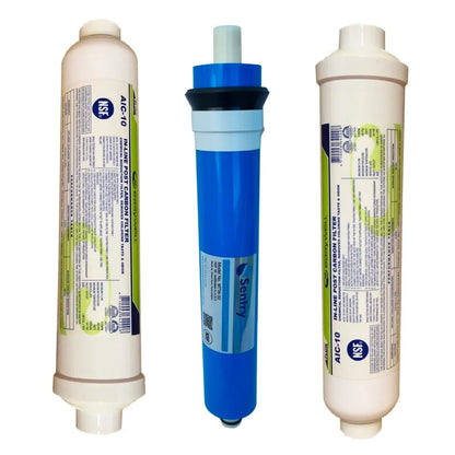 HRO Filters Reverse Osmosis Water Filters with Sentry RO membrane Standard Volume 3G