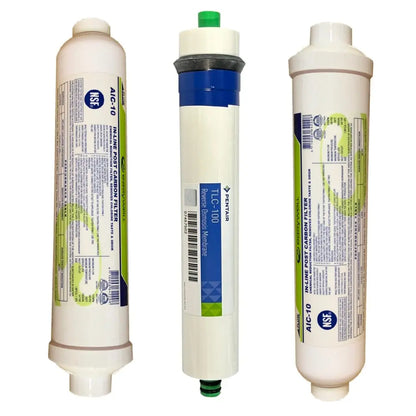 HRO Filters Reverse Osmosis Water Filters with Pentek RO membrane Standard Volume 3G