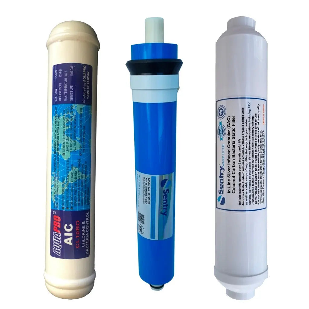 HRO Filters Reverse Osmosis Water Filters with Sentry RO membrane High Volume 3N