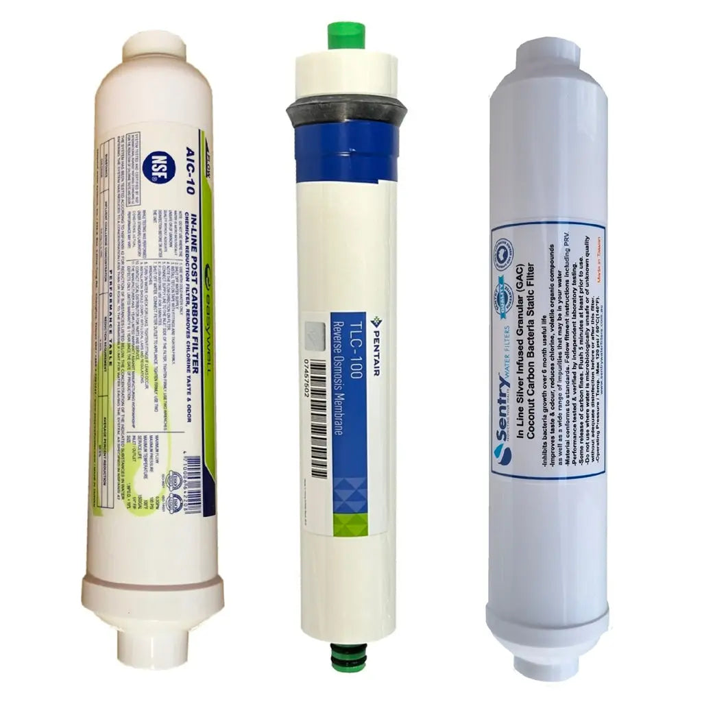 HRO Filters Reverse Osmosis Water Filters with Pentek RO membrane Standard Volume 3N